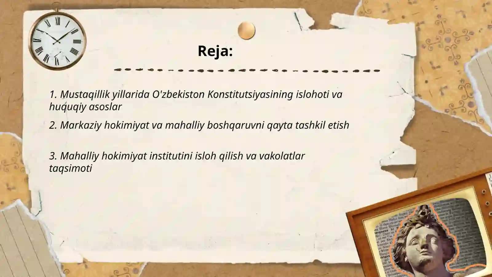 Mustaqillik yillarida Davlat boshqaruvi tizimida amalga oshirilgan islohotlar 2