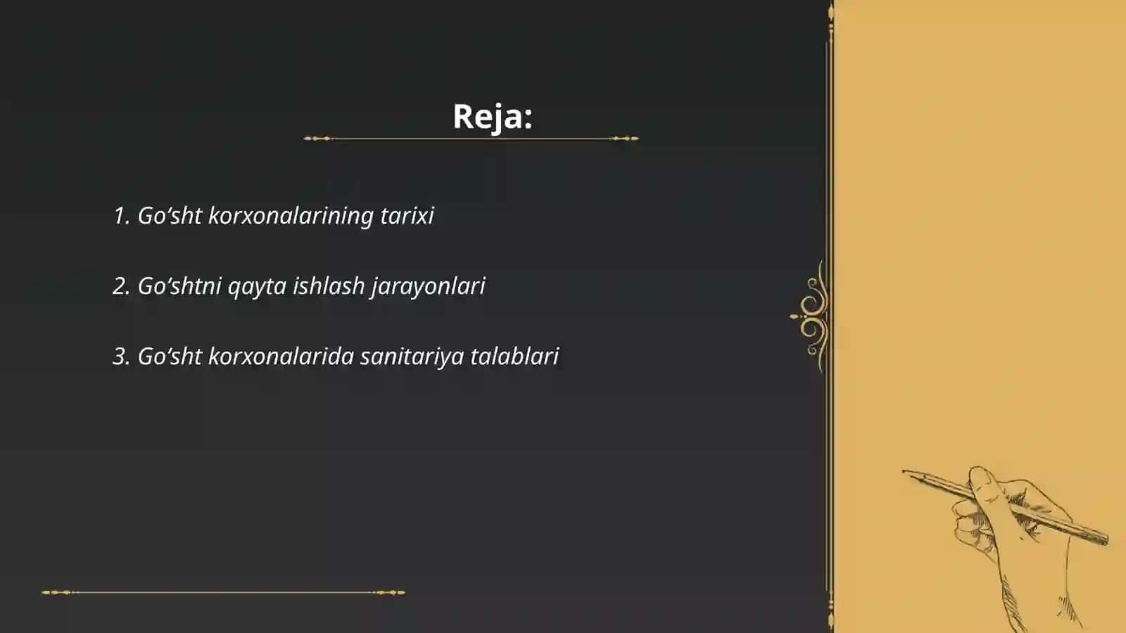 Go'sht korxonalarining tarixi 2