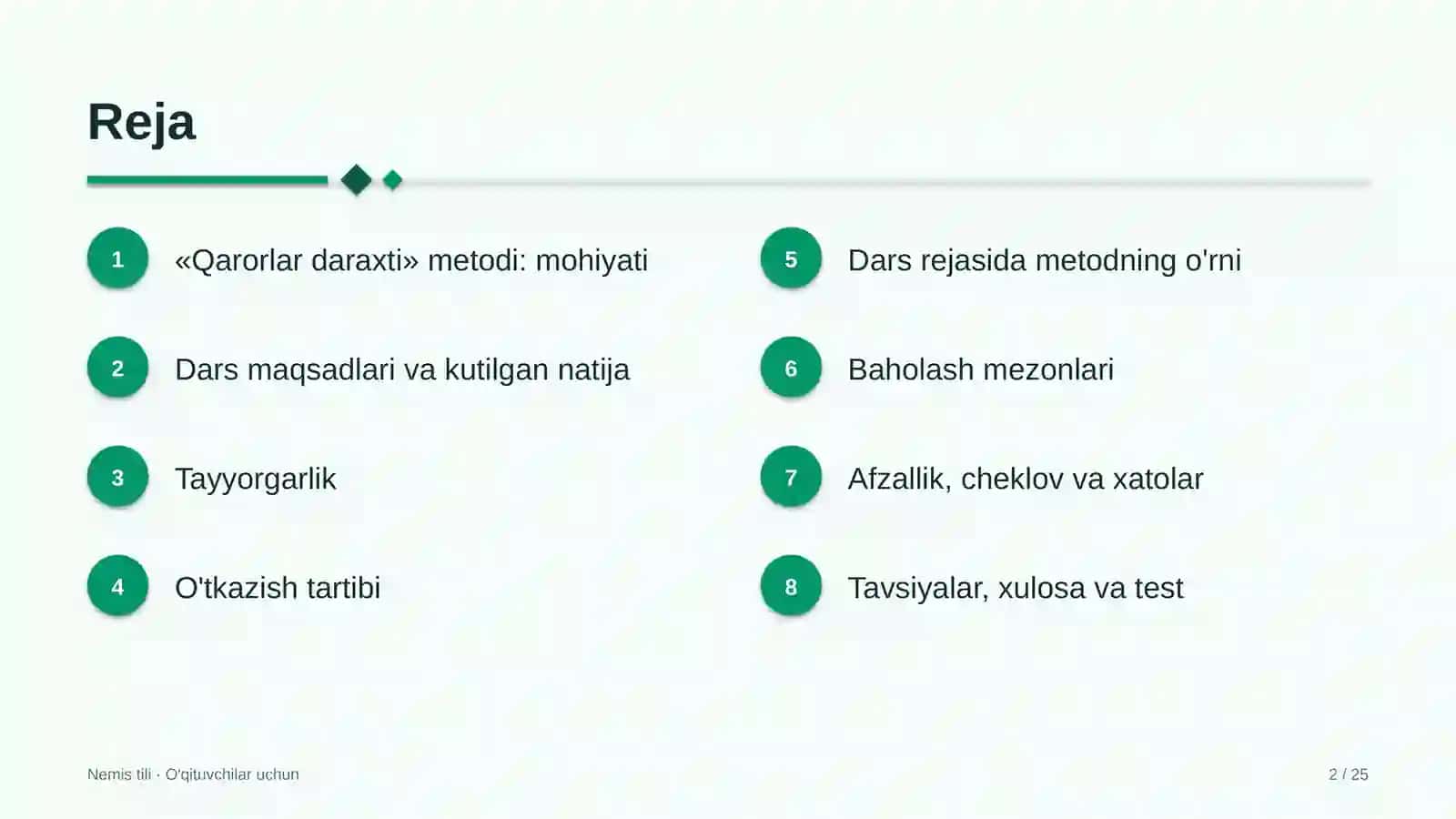 nemis tili darslarida qarorlar daraxti metodidan foydalanish 5639 2