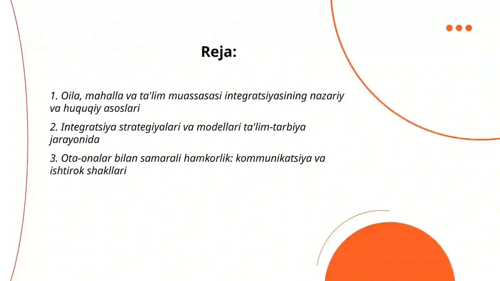 Talim taribiya jarayonida oila maxalla va talim muassasi integratsiyasi 2