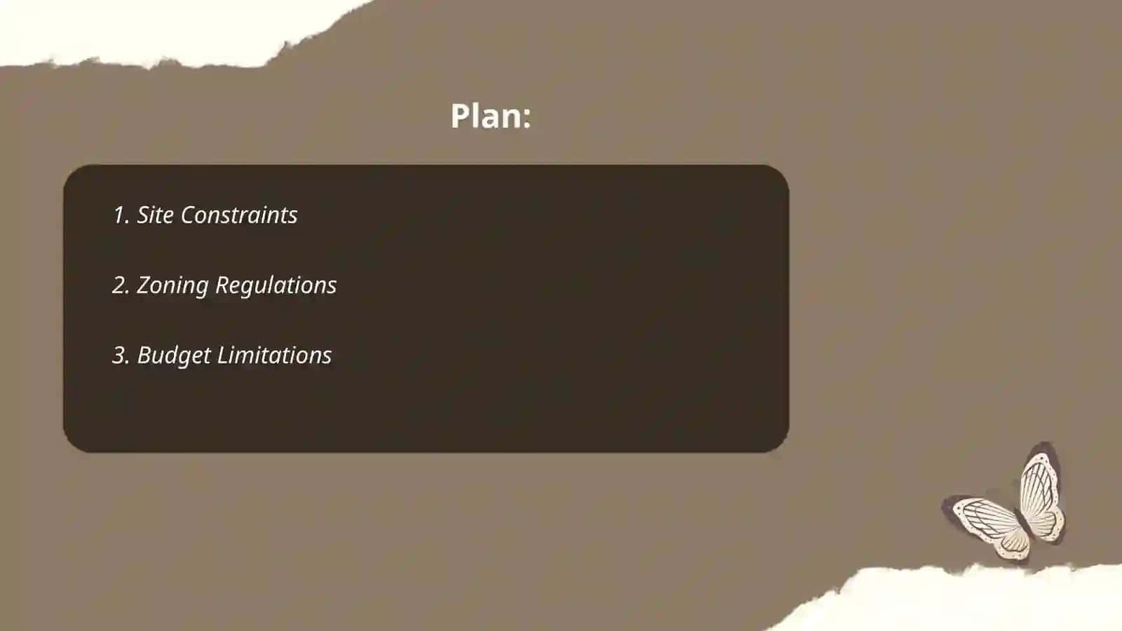 Problems at work Architecture vocabulary in use 22 2