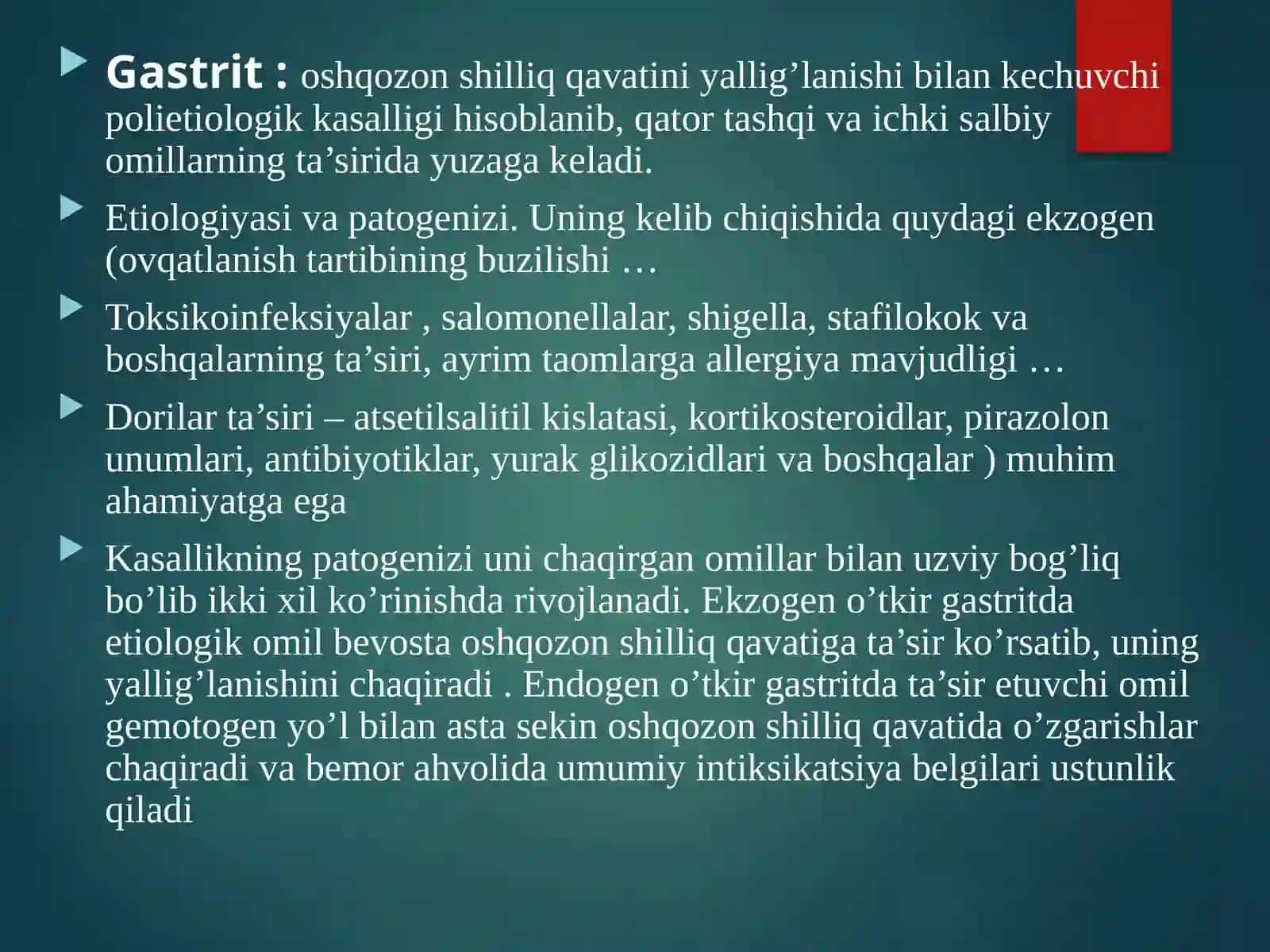 Gastritlar 2