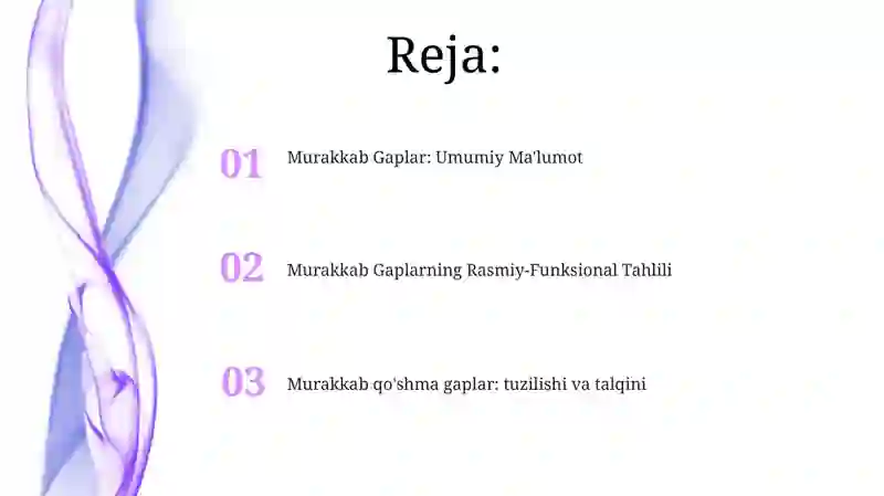 Qo'shma gaplar 2