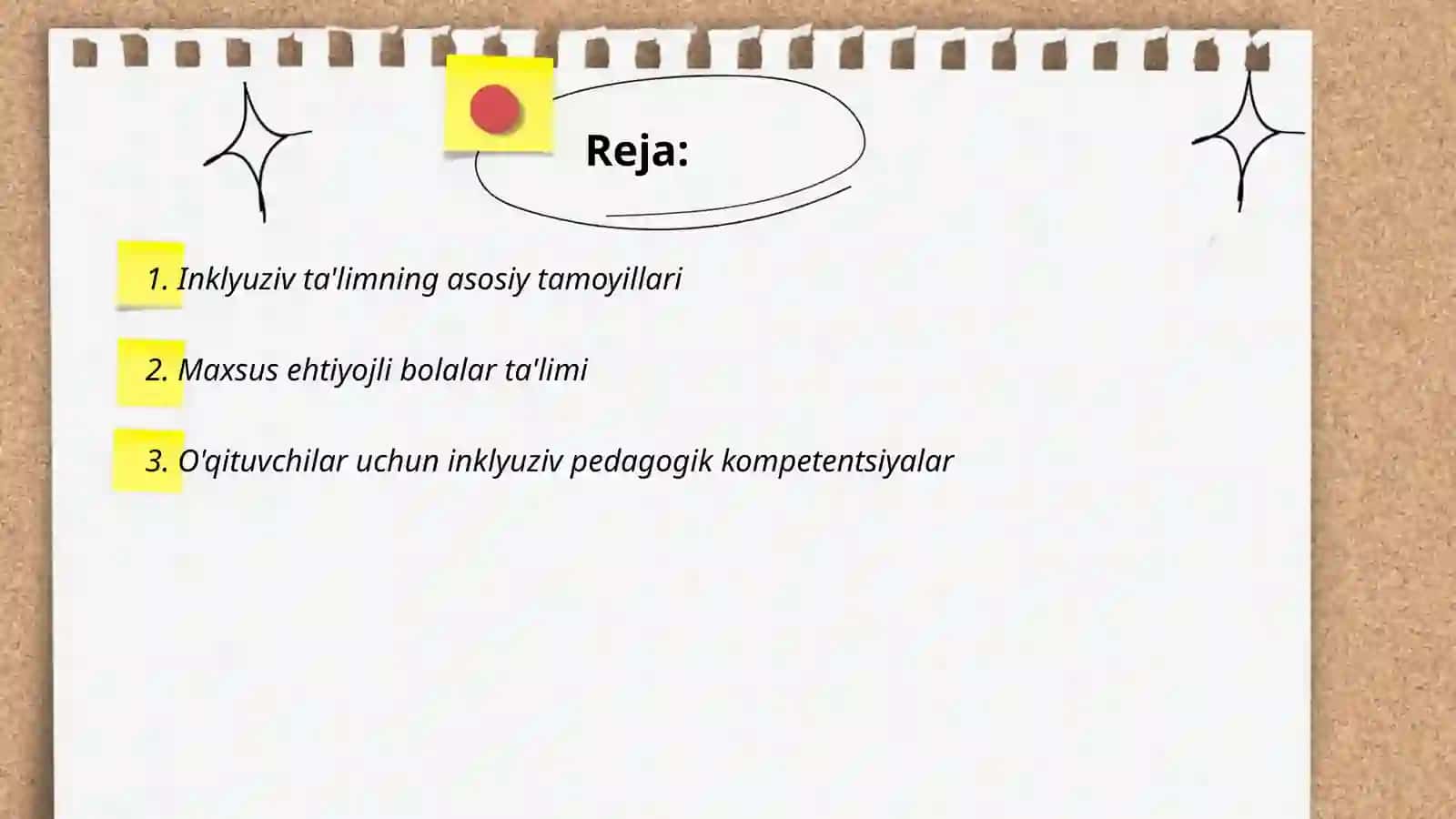 Gospital pedagogika-inklyuziyani ajralmas qismi sifatida 2