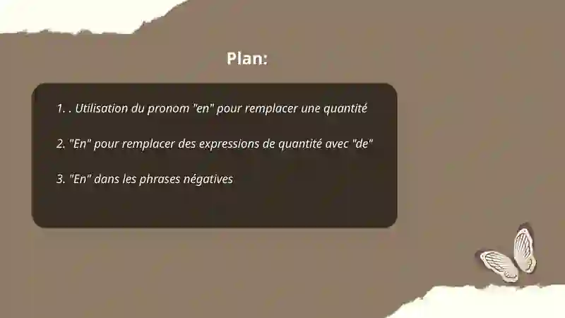 Le pronom en (la quantité) 2