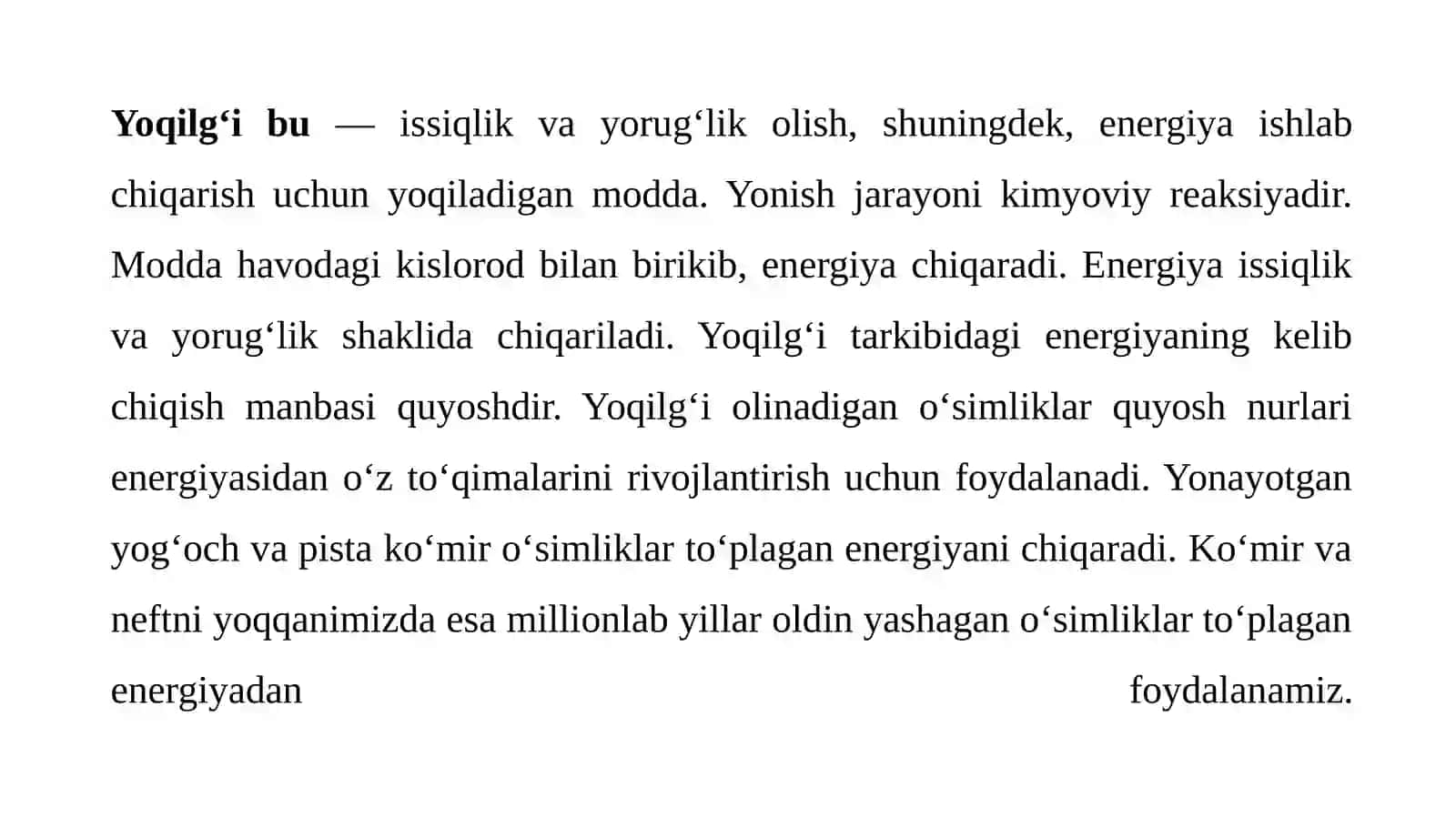 Energetik issiqlik –texnologiyasi xususiyatlari 2