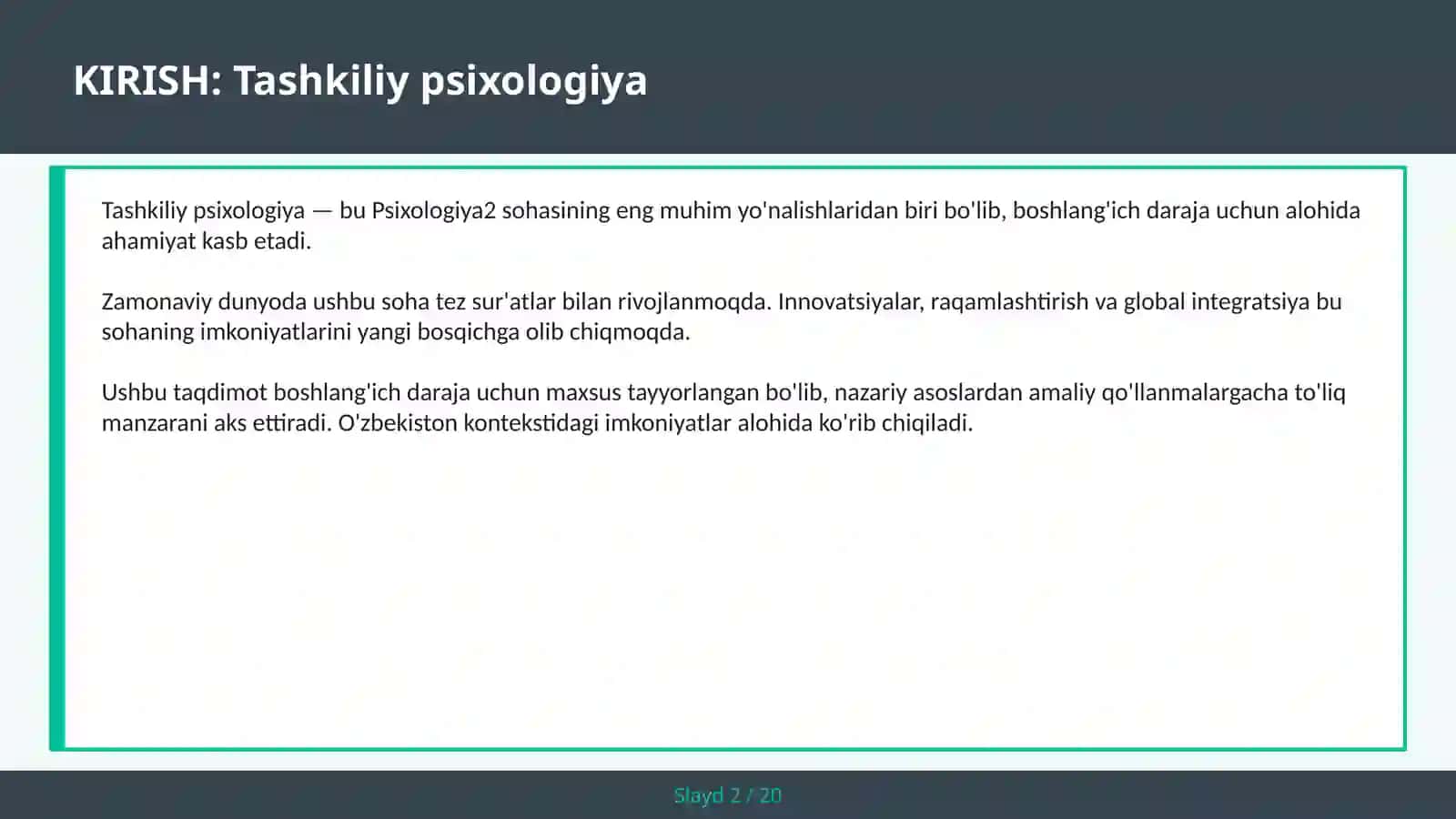 Tashkiliy psixologiya 2