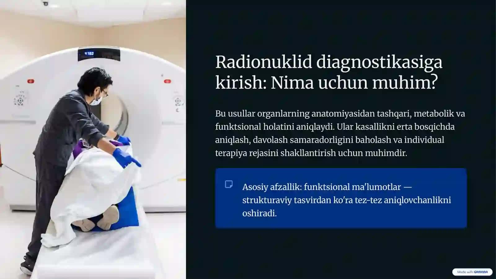 Radionukleid tekshirish usullari: Zamonaviy tibbiyotdagi o'rni 2