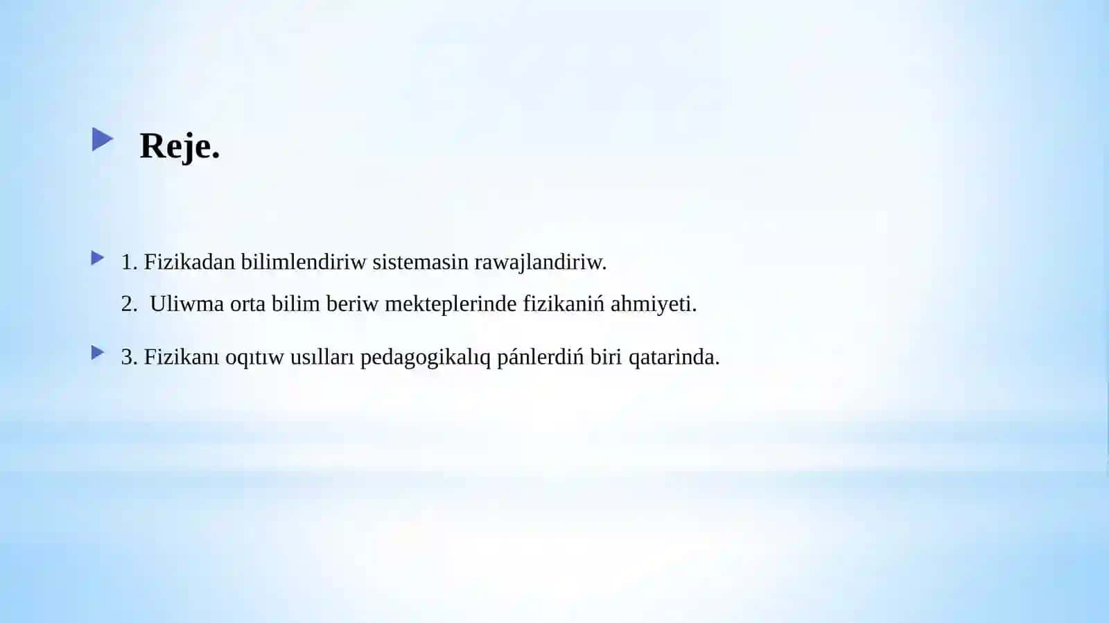 Fizika-Astronomiya o'qitish metodikasi 2