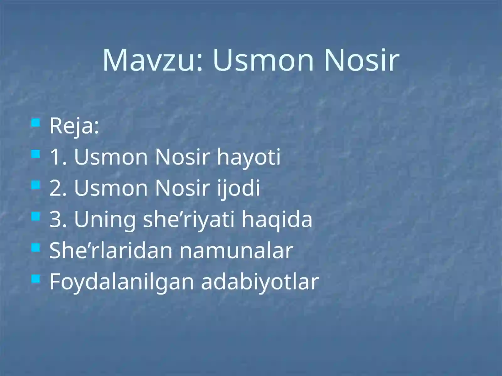 Usmon Nosir 2