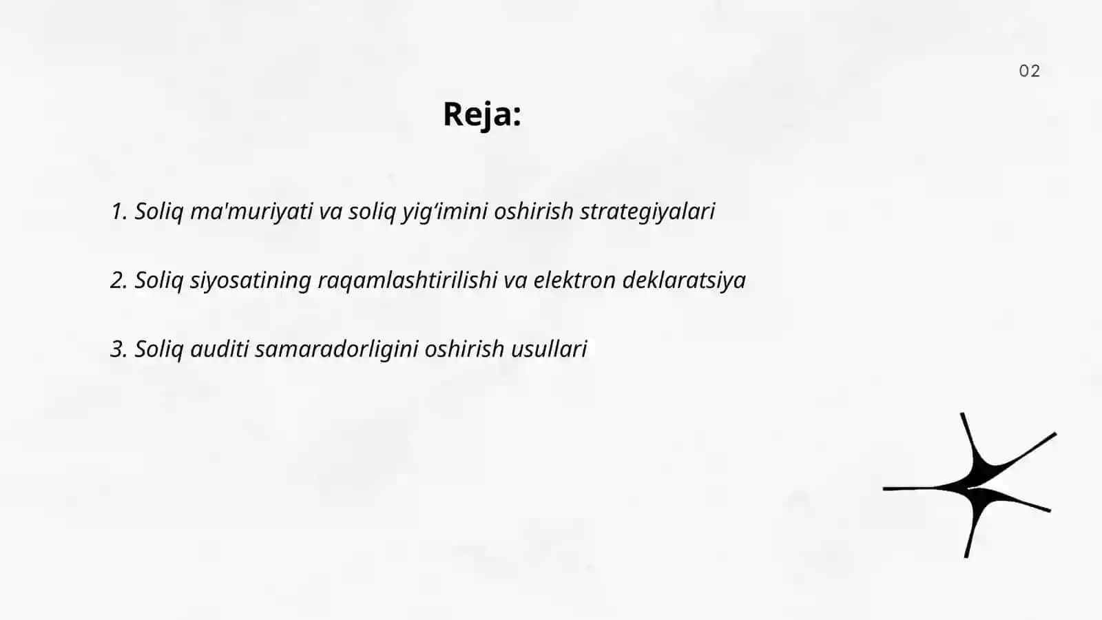 Soliq ma'muriyati va soliq yig'imini oshirish strategiyalari 2