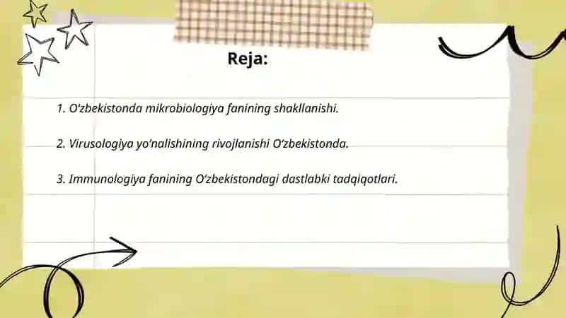 O'zbekistonda mikrobiologiya, virusologiya, immunologiya fanini tarixi va uning xissa qo'shgan olimlar 2