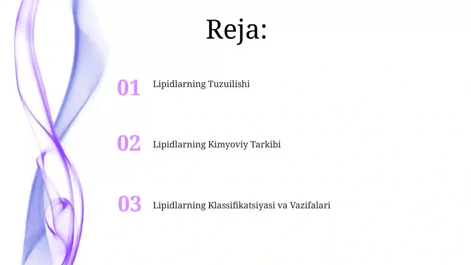 Lipidlarning Kimyoviy Tarkibi 2
