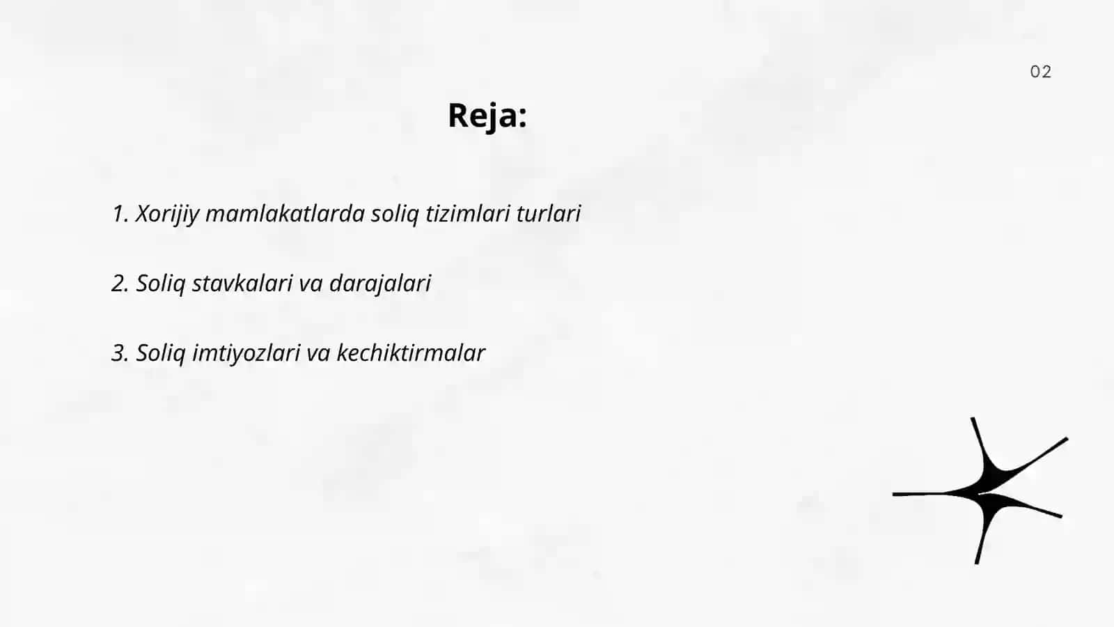 Xorijiy mamlakatlarda moliya soliq tizmi 2