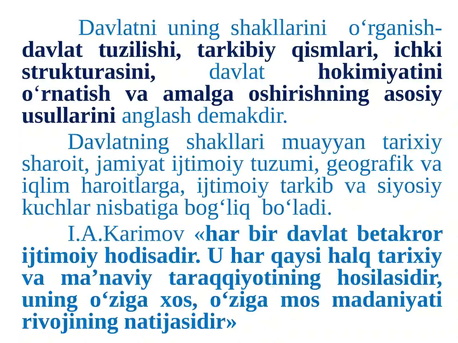 Davlatning shakllari 2
