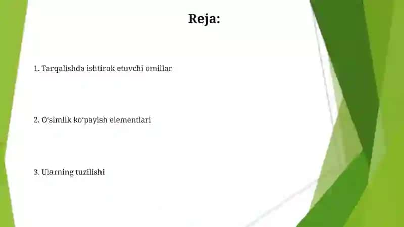 Oʻsimlik koʻpayish elementlarini tuzilishi va tarqalishida ishtirok etuvchi agentlar 2
