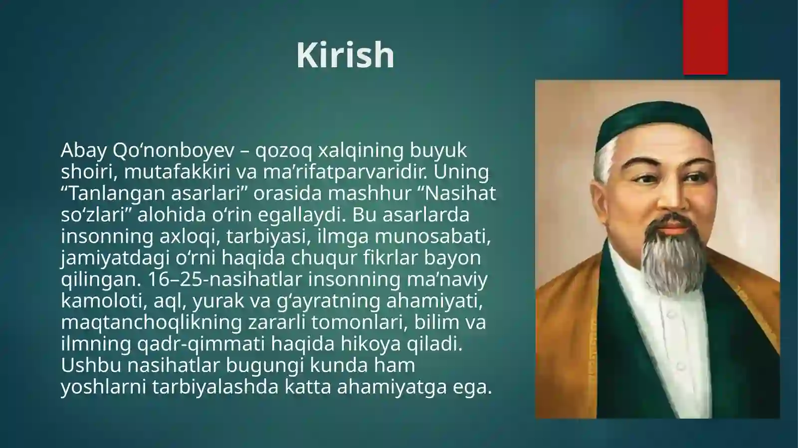 Abay Nasihatnoma asari 2