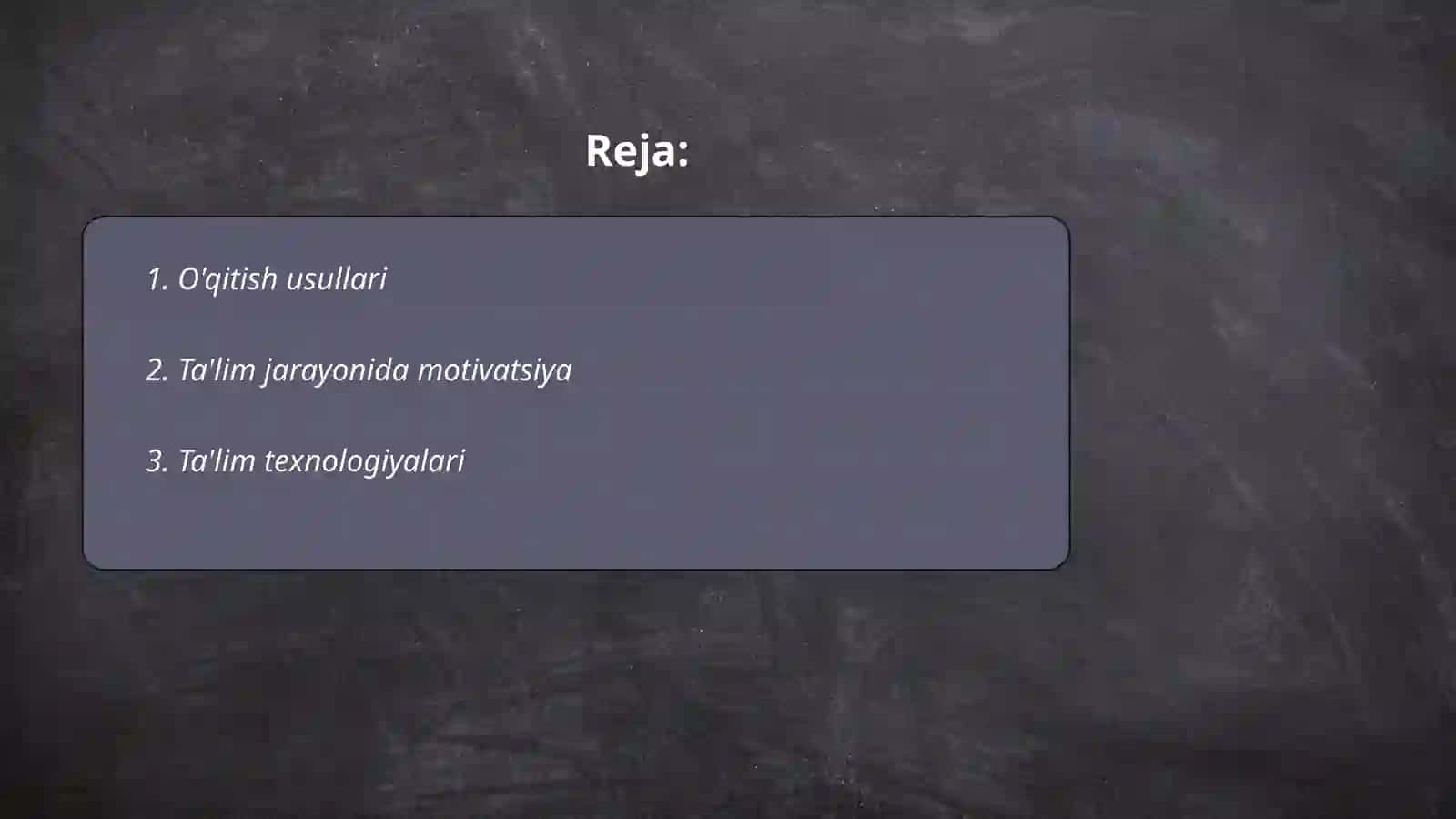 Pedagogika fan sifatida 2