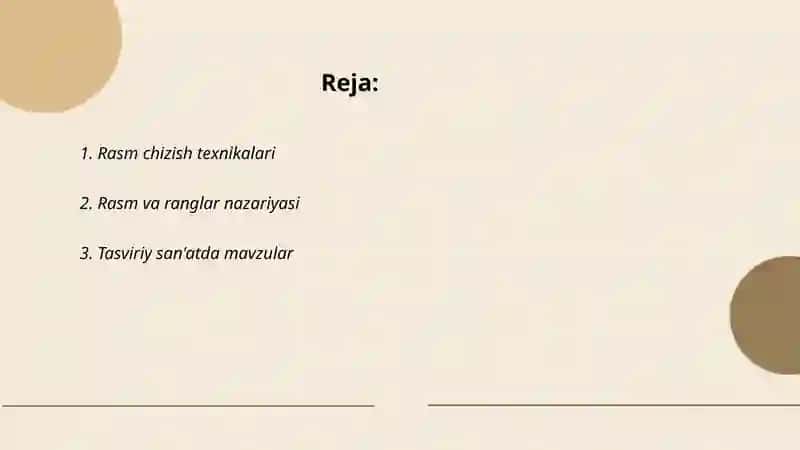 Rasm chizish texnikalari 2