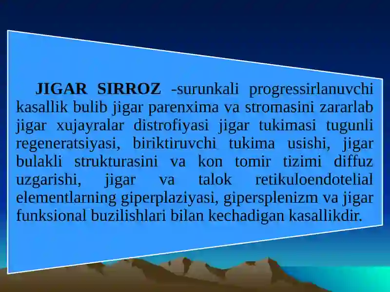 Jigarsirrozi 2