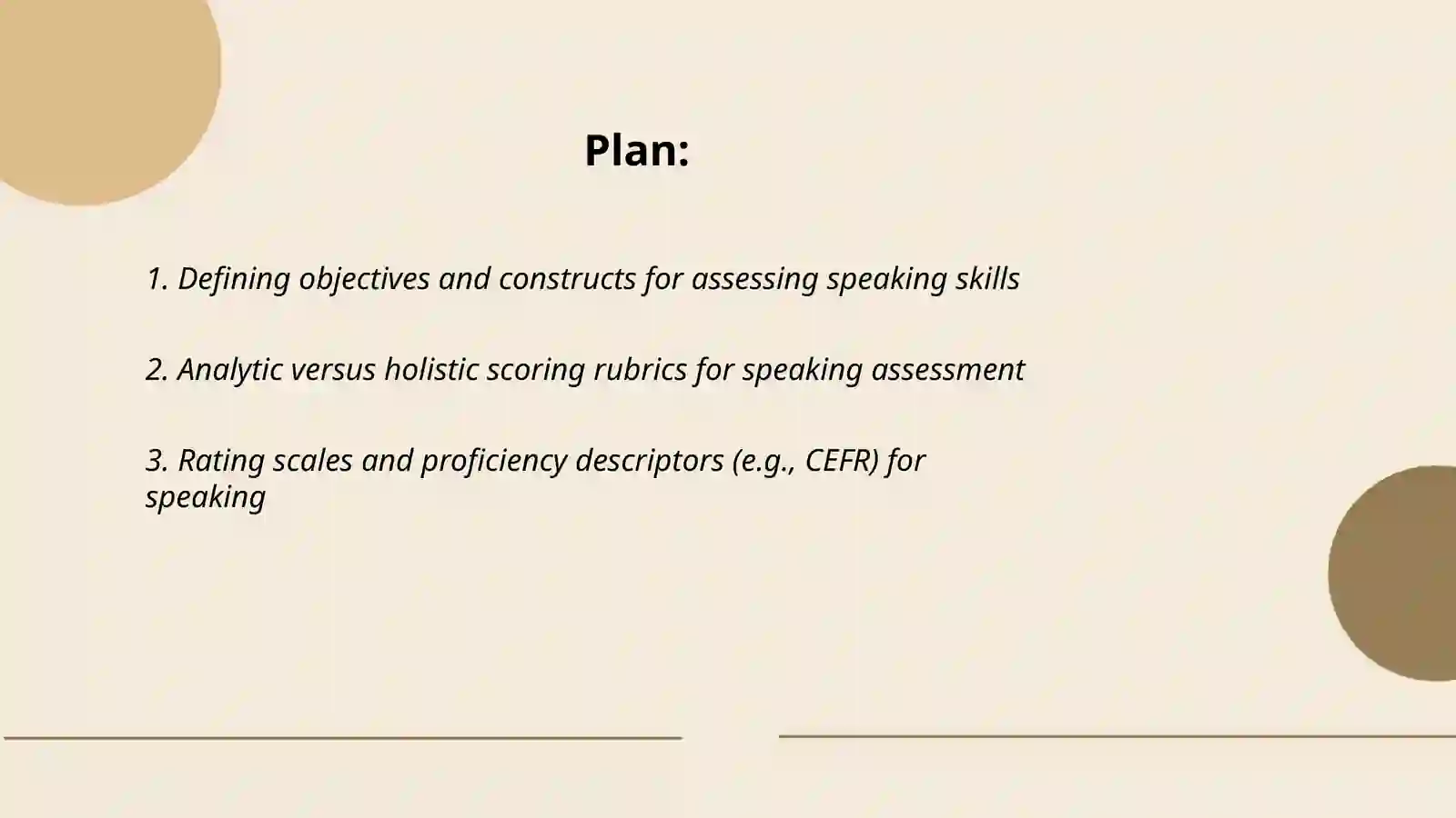 Assessing speaking skills 2