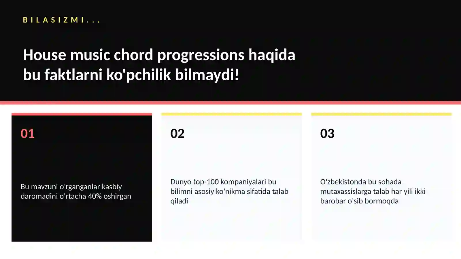 House music chord progressions 2