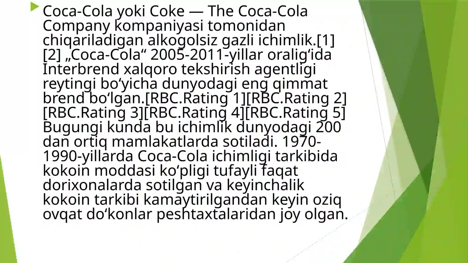 Coca-cola kompaniyasi 2