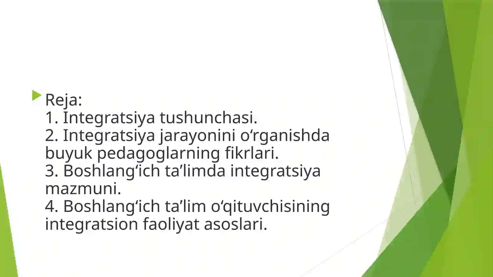 Boshlang’ich sinfda ta’limning mohiyati 2