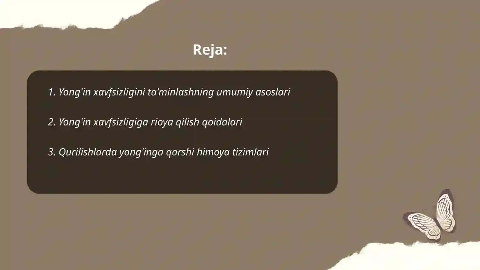 Yong'in xavfsizligini ta'minlash asoslari va chora tadbirlari 2