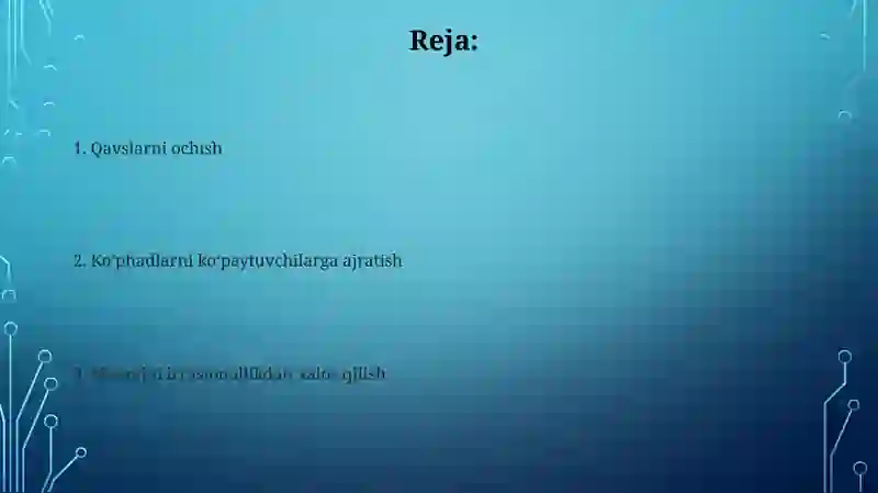 Qavslarni ochish 2