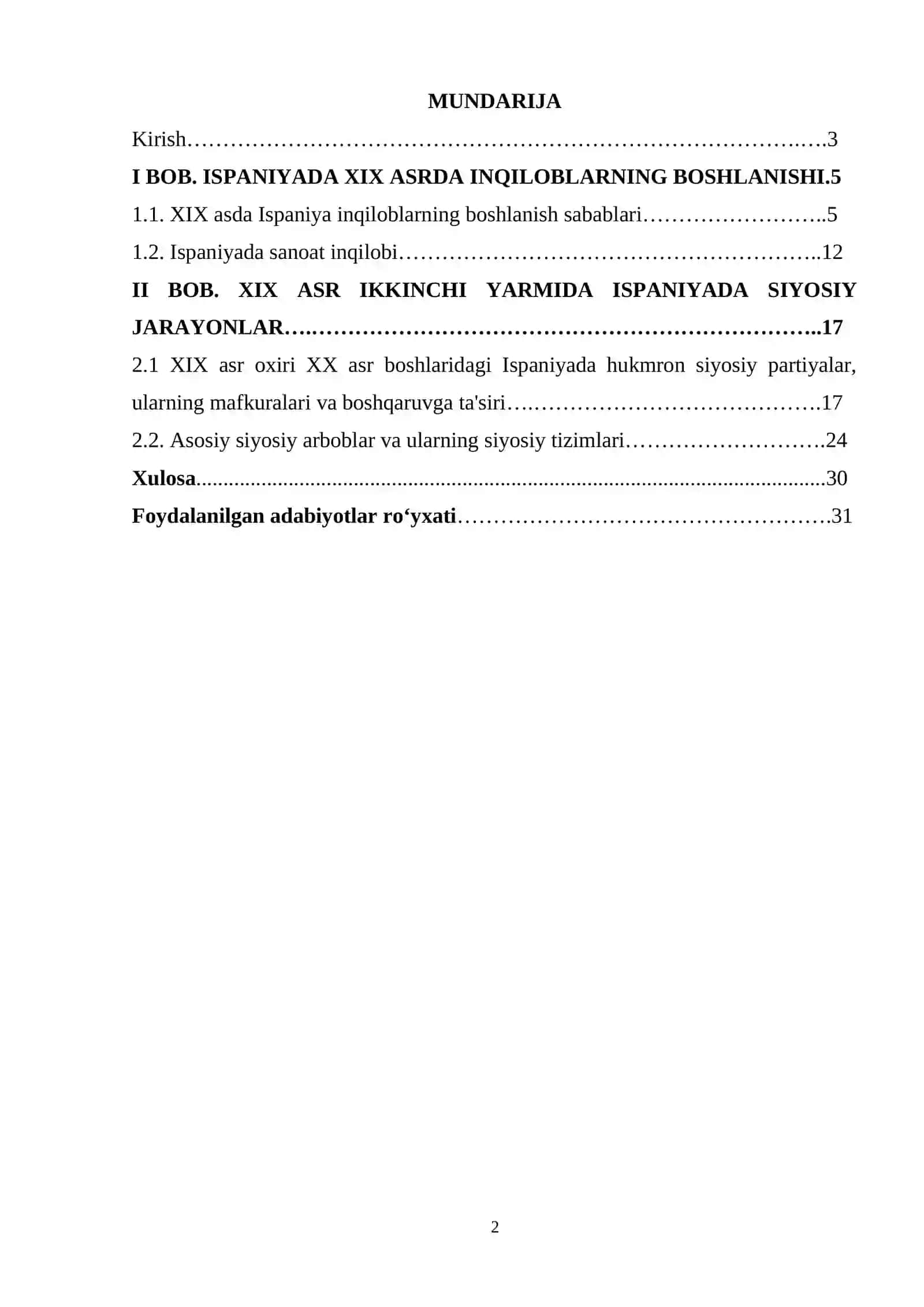 ISPANIYADA XIX ASRDAGI INQLOBLARI 2