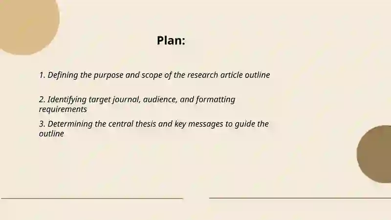 Writing a research article outline 2