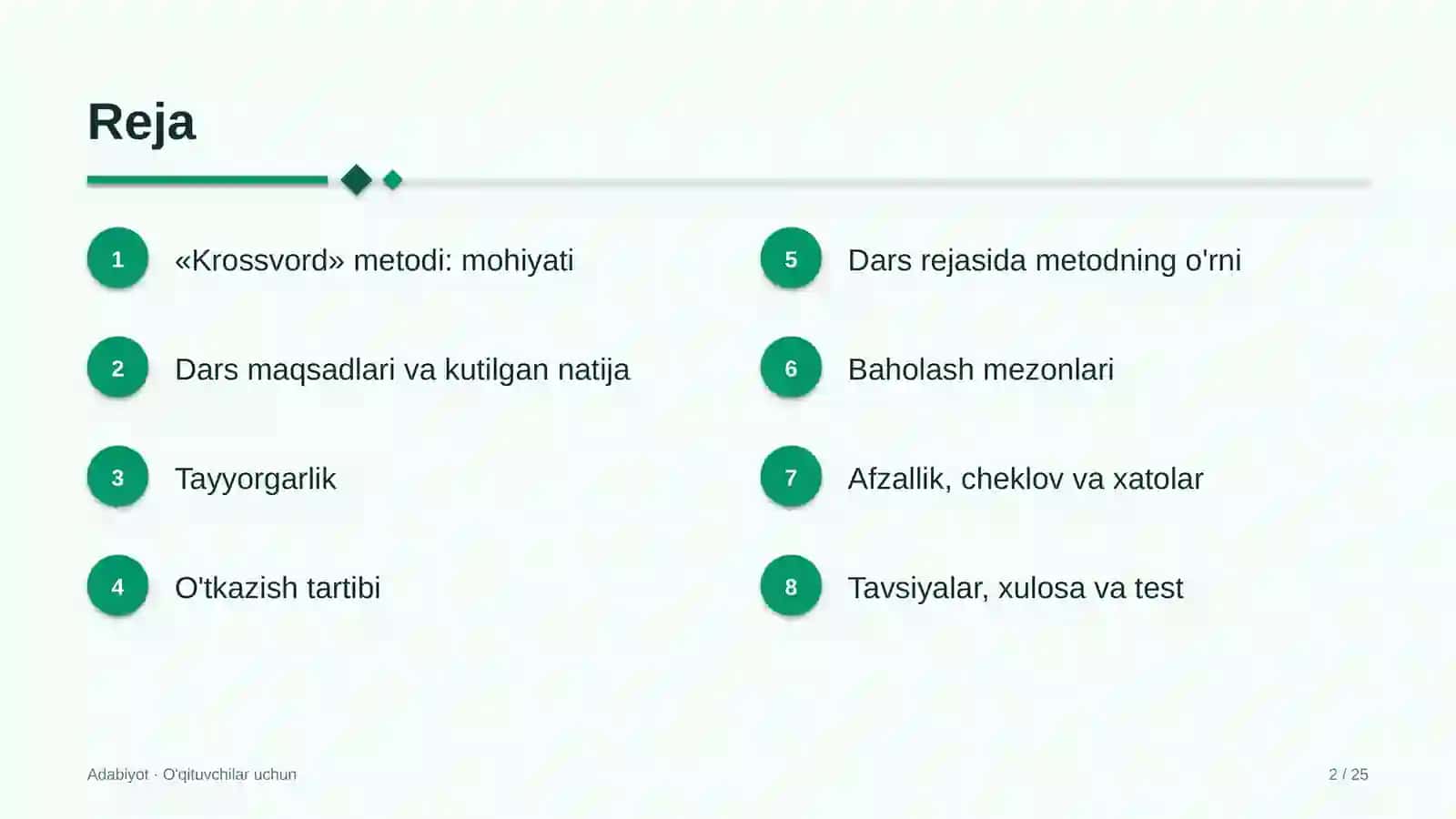 adabiyot darslarida krossvord metodidan foydalanish 8192 2