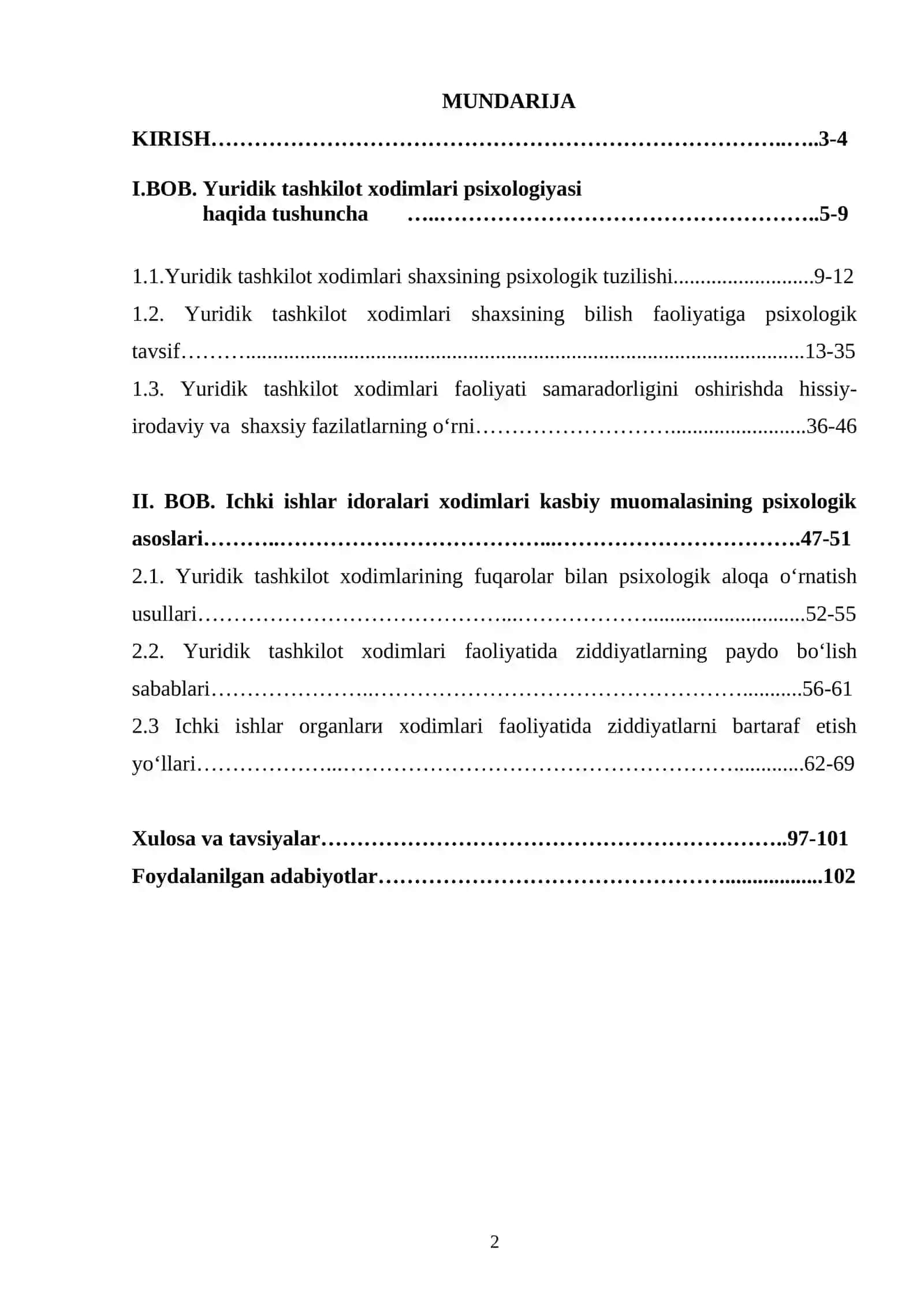 Yuridik tashkilot xodimlari shaxsining psixologik tuzilishi 2
