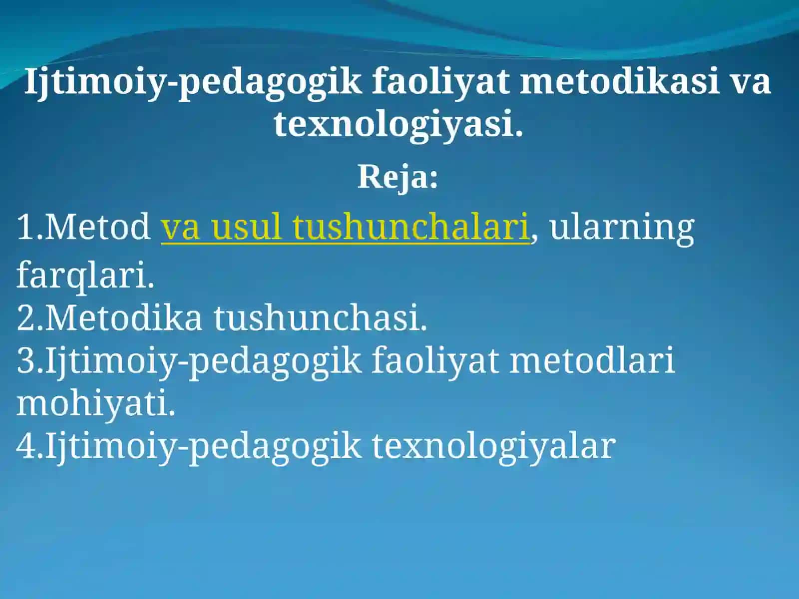 Ijtimoiy-pedagogik faoliyat metodikasi va texnologiyasi 2