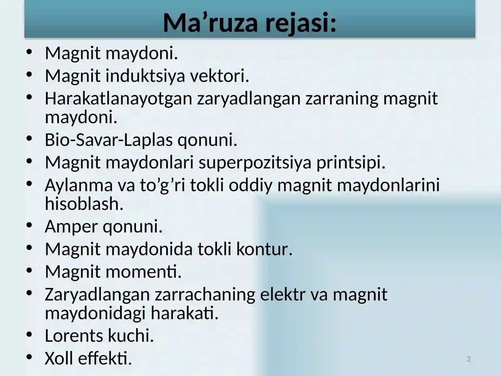 Vakuumdamagnitmaydoni 2