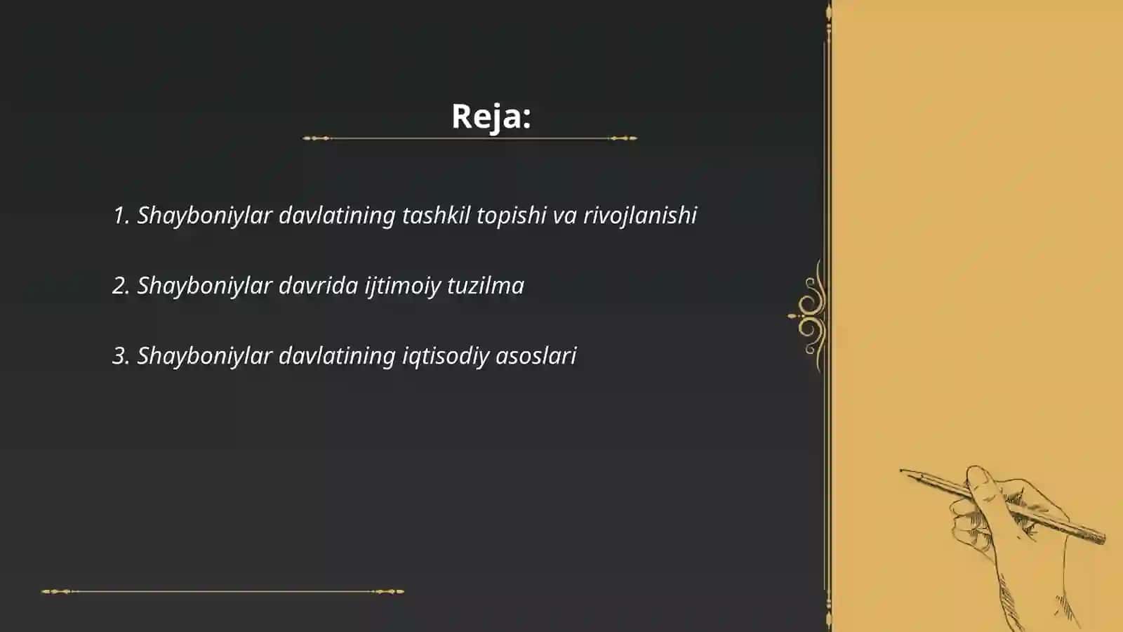 Shayboniylar davlatida ijtimoiy-iqtisodiy ahvol 2
