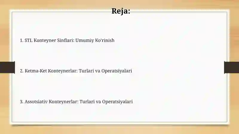 STL Konteyner Sinflari 2
