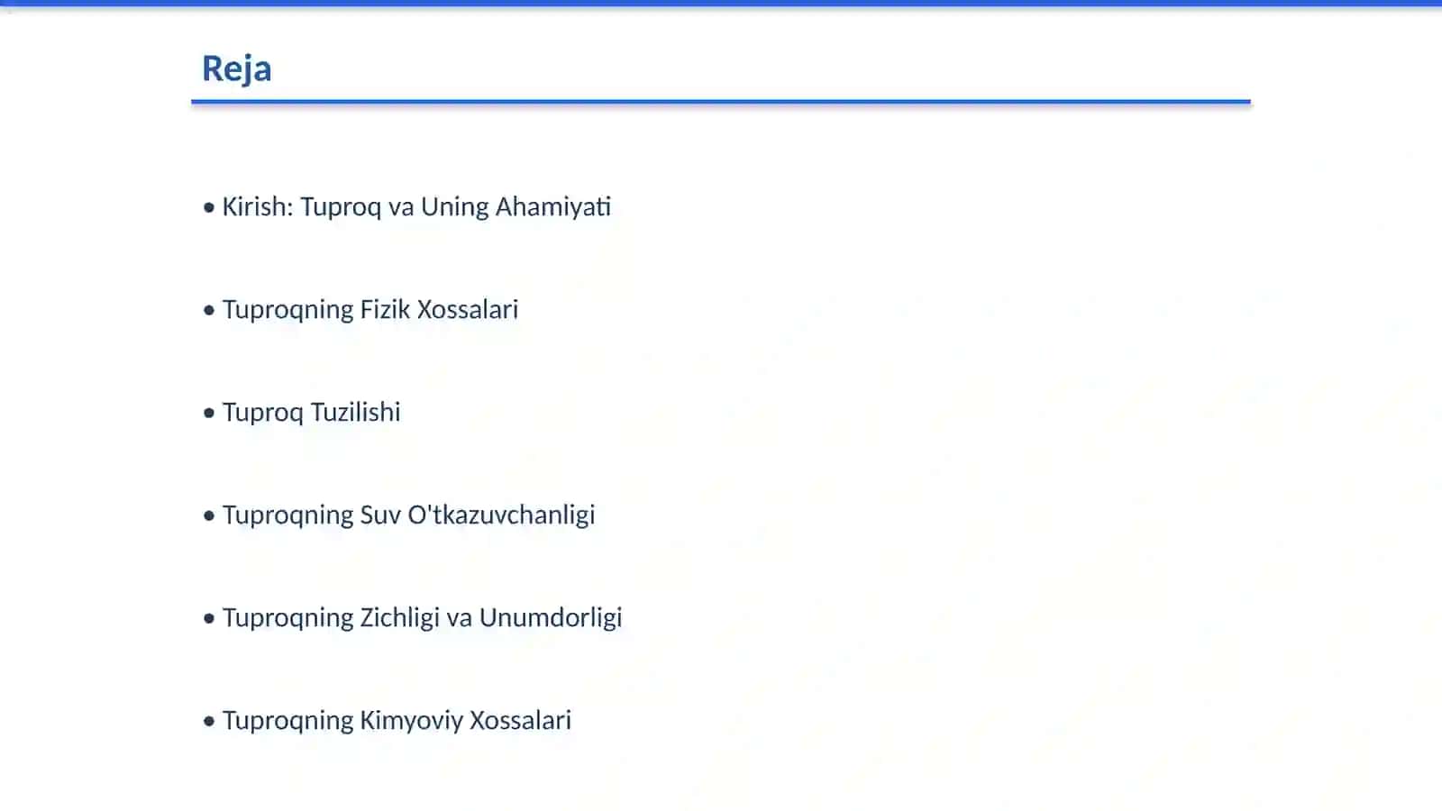 Tuproqning Umumiy Fizik Xossalari 2