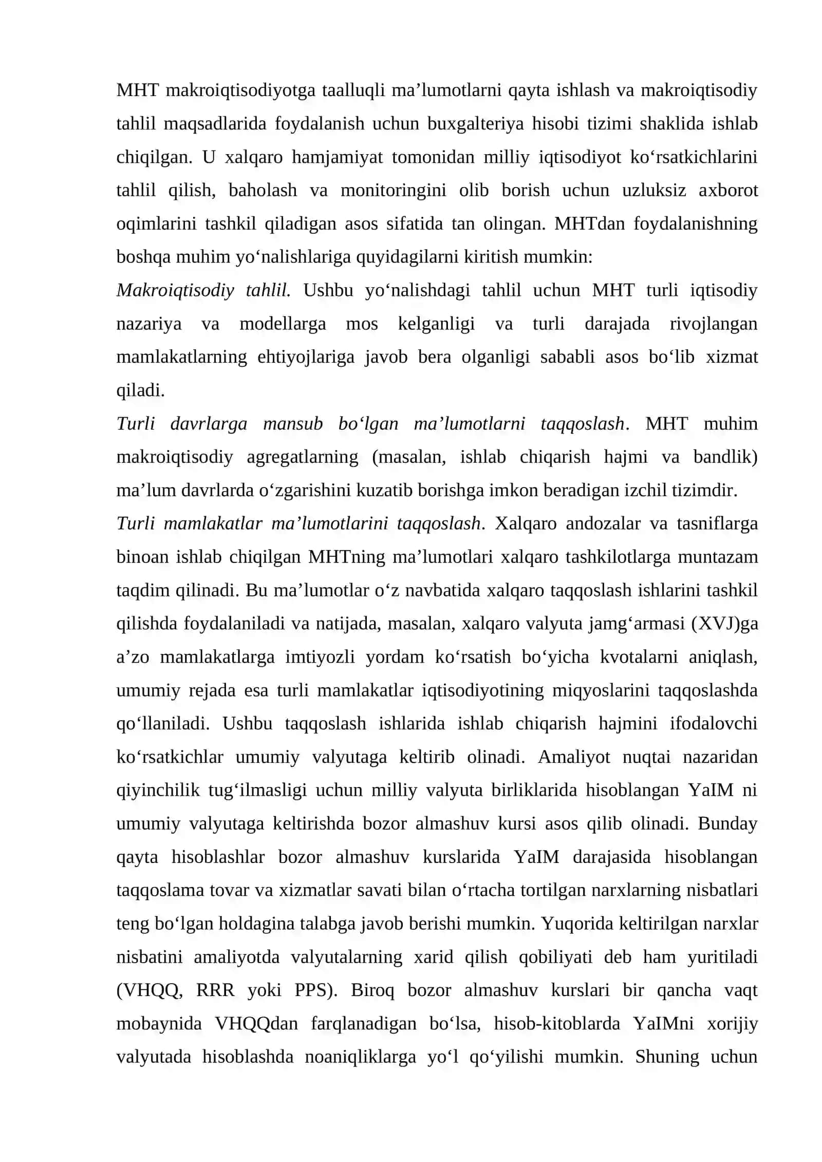 Real sektor tahlili va bashorati 2