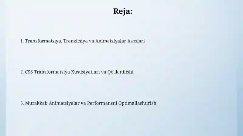 CSS Transformatsiyalari 2