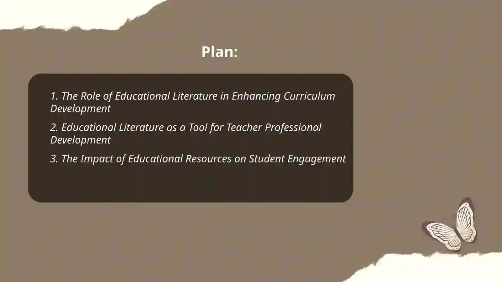 The Role of Educational Literature in Enhancing Curriculum Development 2