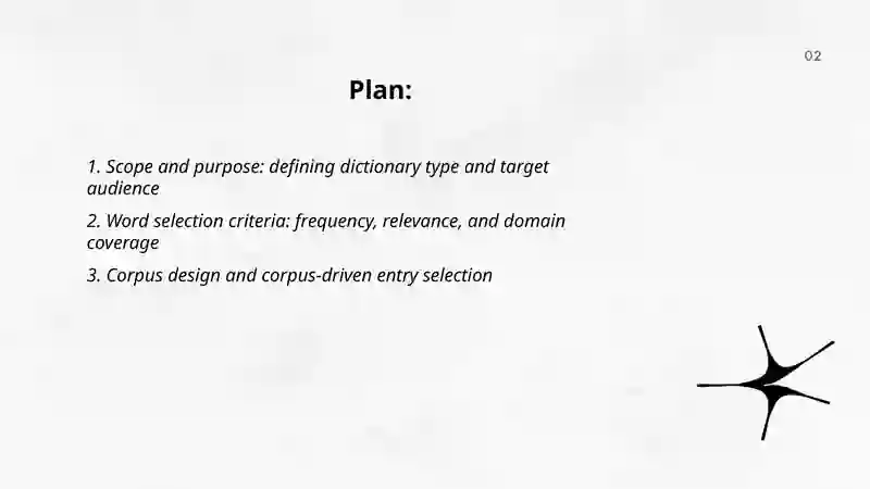 Dictionary Compilation Presentation 2