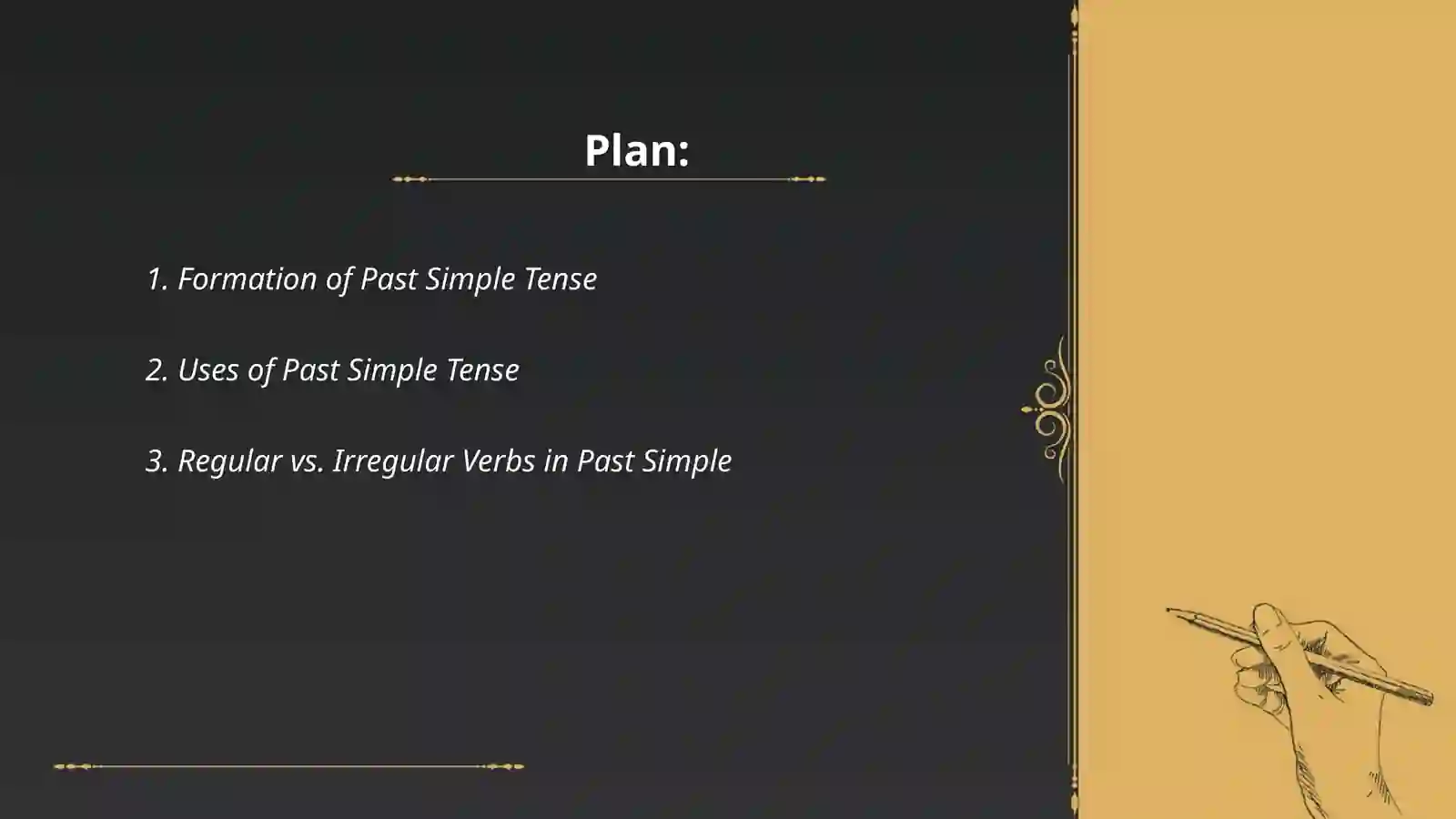 Past simple 2