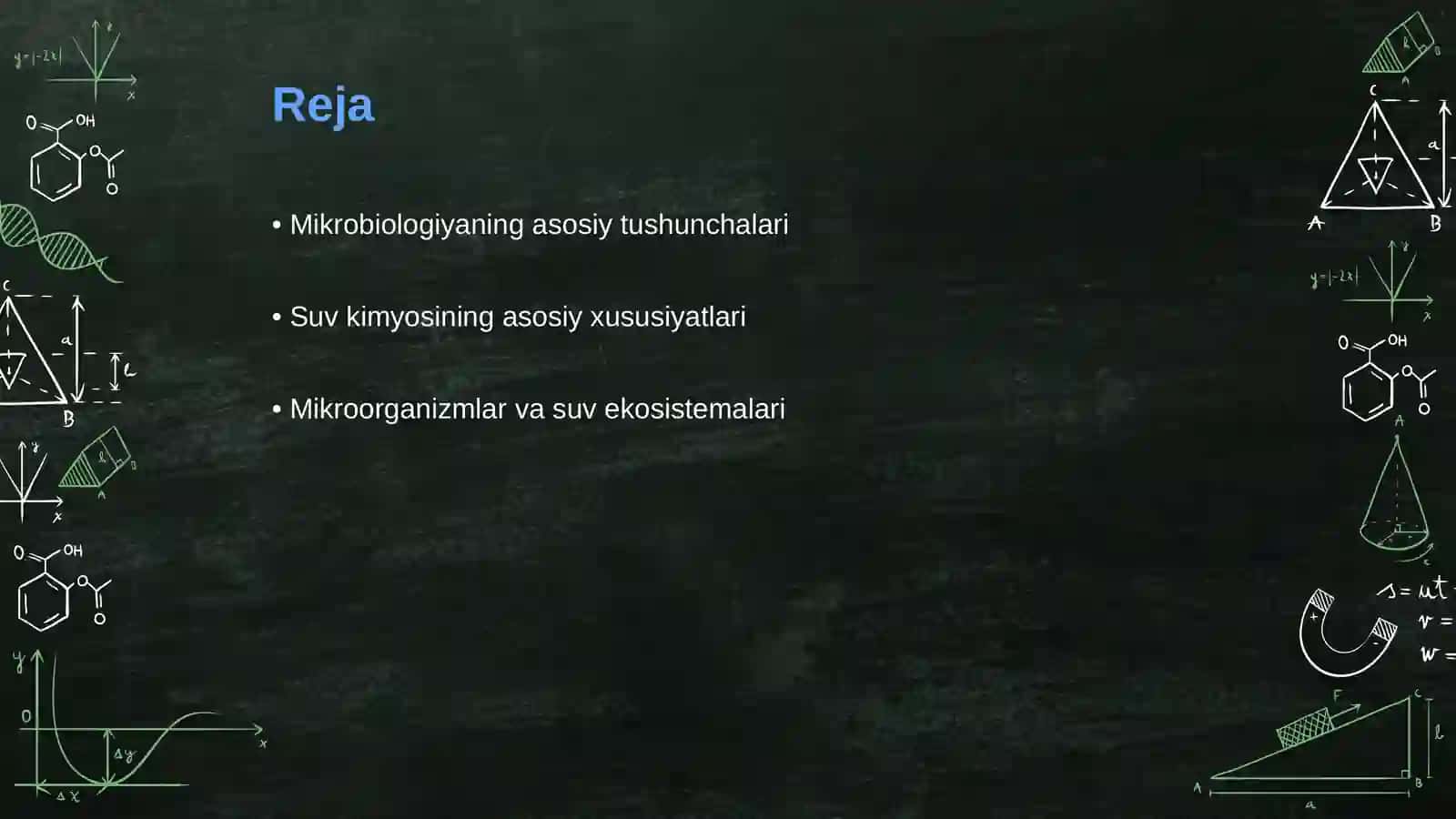 umumiy mikrobiologiya asoslari va uning suv kimyosidagi o'rni 2