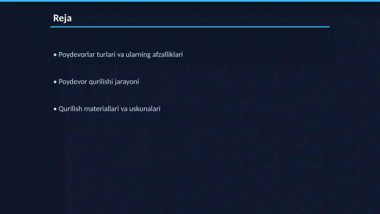 Poydevor qurilishi 2