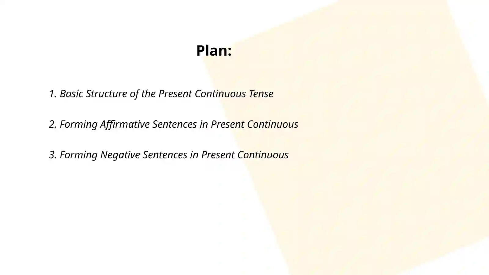 Present continious 2