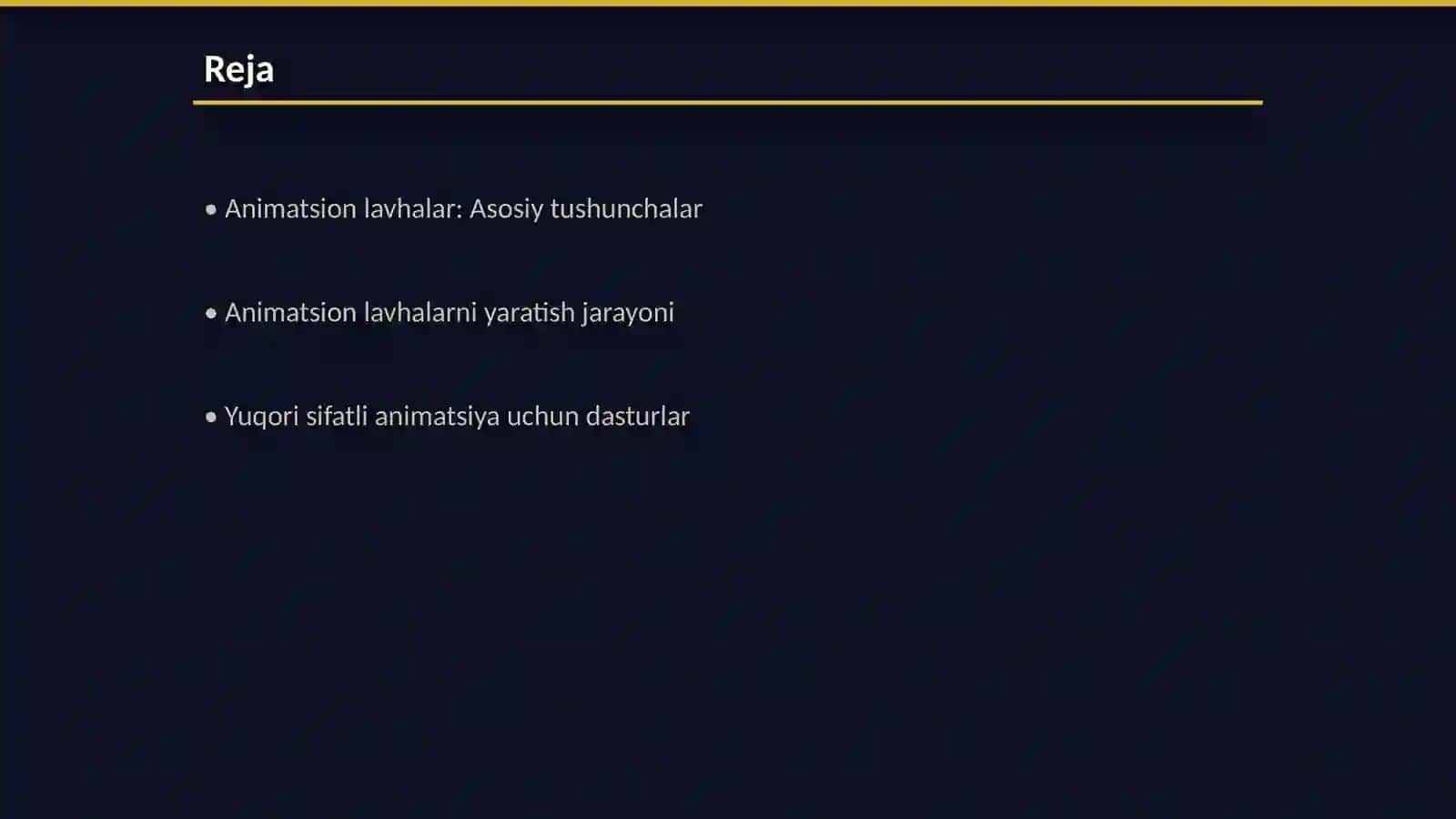 Animatsion lavhalarni yaratish va ishlov berish vositalari va manbalari 2