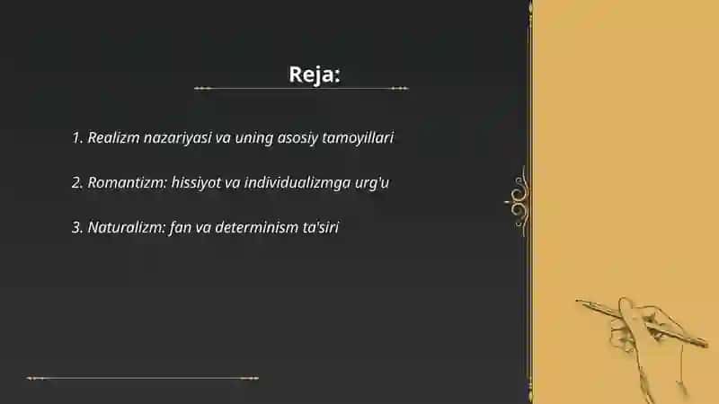 Realizm nazariyasi va uning asosiy tamoyillari 2