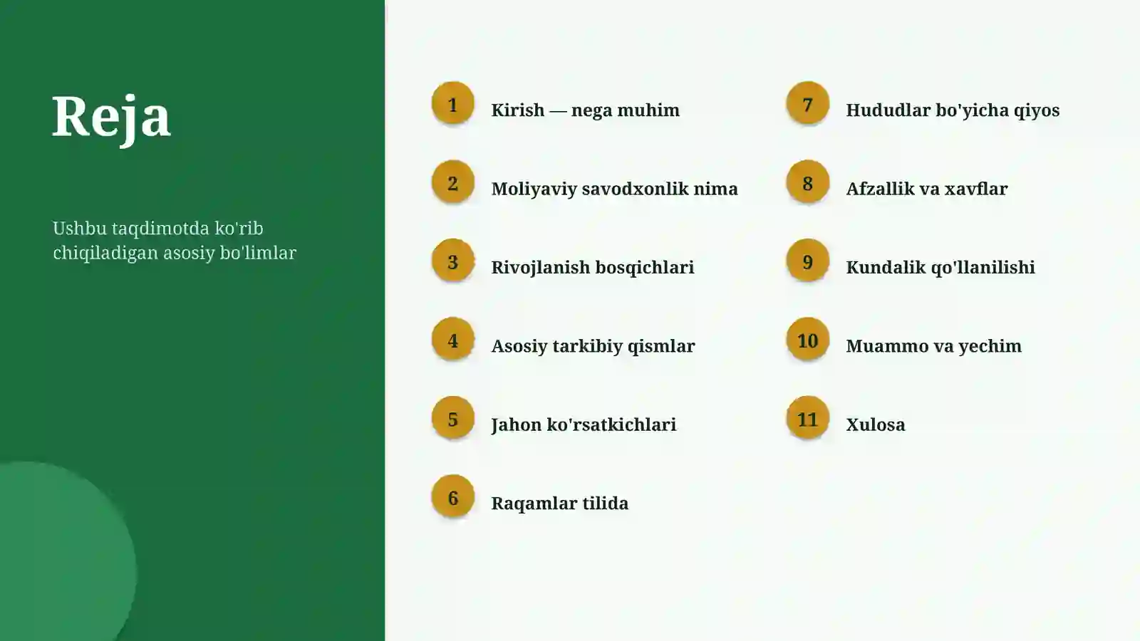 Moliyaviy savodxonlik 2
